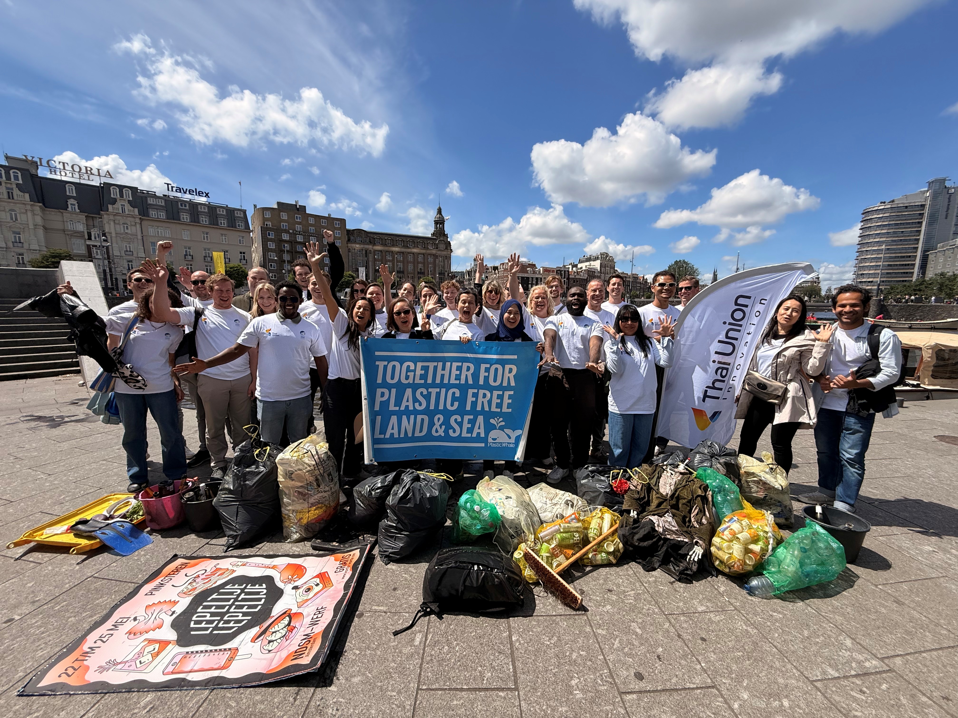 Thai Union removes more than 8 metric tons of ocean-bound waste in 2026 global cleanup push