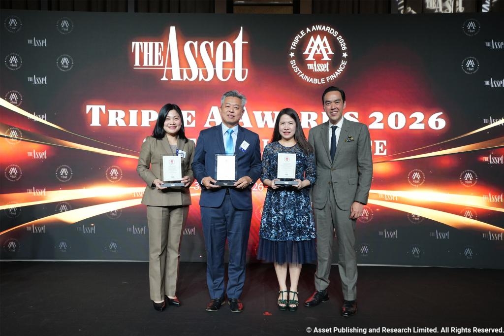 Thai Union Group honored at The Asset Triple A Awards 2026
in Hong Kong for landmark sustainability bond